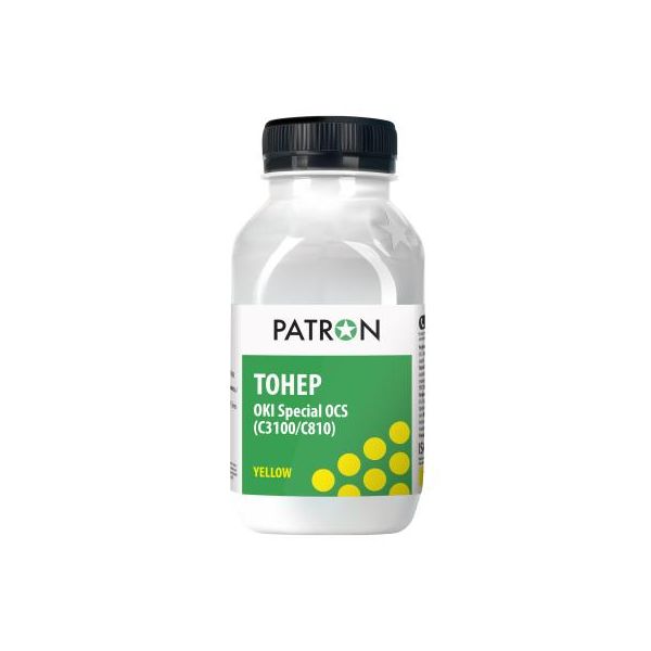 Тонер OKI C3100/C810 YELLOW OCS Patron (T-PN-OCS-Y-100)