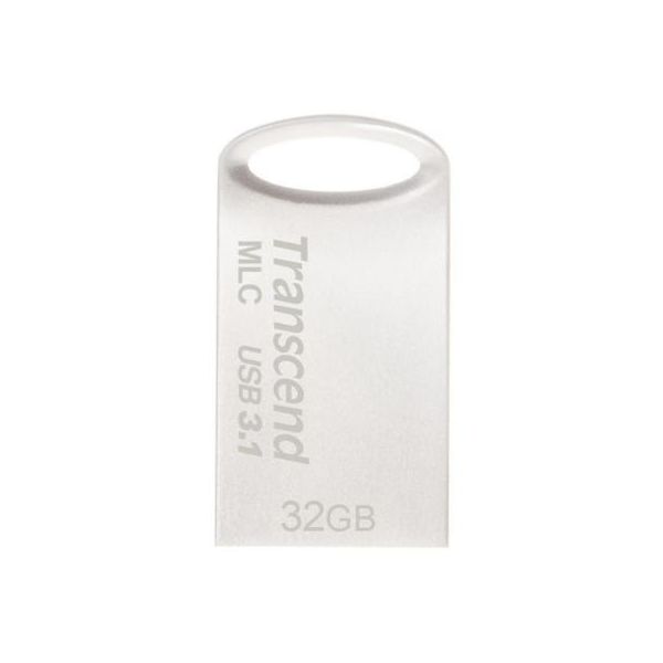 USB флеш накопичувач Transcend 32GB JetFlash 720 Silver Plating USB 3.1 (TS32GJF720S)