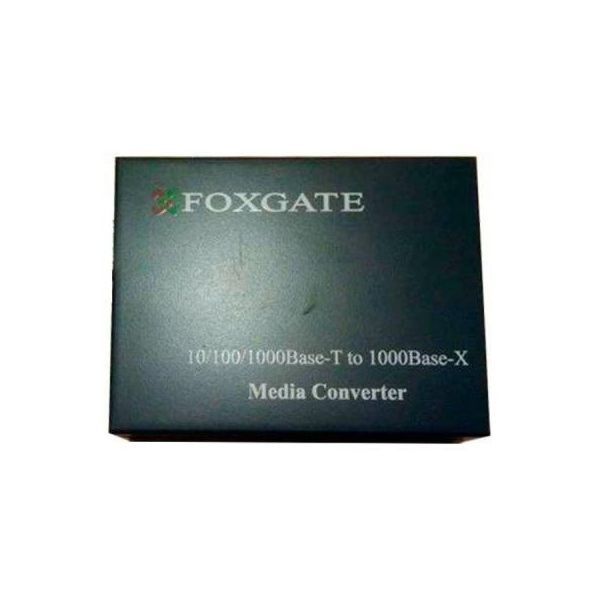 Медіаконвертер FoxGate 10/100/1000Base-T RJ45 to 1000Base-SX/LX SFP slot (EC-SFP1000-FE/GE-LFP)