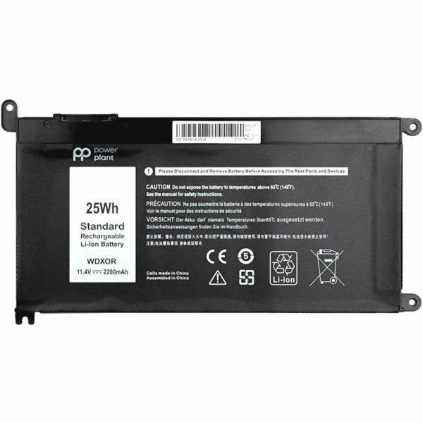 Акумулятор до ноутбука DELL Inspiron 17-5770 (T2JX4) 11.4V 2200mAh PowerPlant (NB441068)