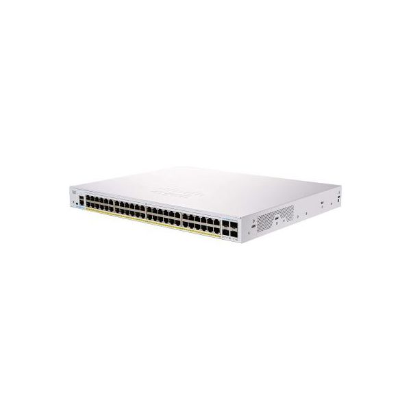 Комутатор мережевий Cisco CBS350-48P-4G-EU