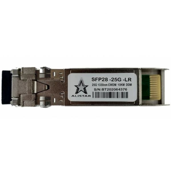 Модуль SFP Alistar Модуль SFP28 25G LR 2SM CWDM Duplex LC 10KM 1330 (SFP28-LR-C-33)