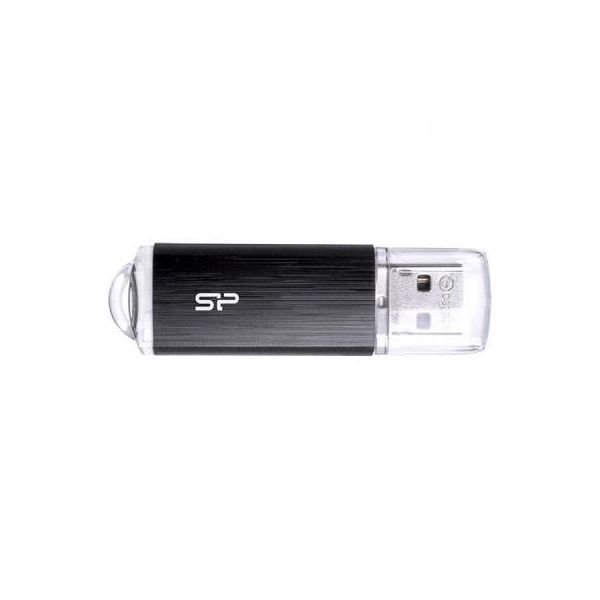 USB флеш накопичувач Silicon Power 32GB Ultima U02 Black USB 2.0 (SP032GBUF2U02V1K)