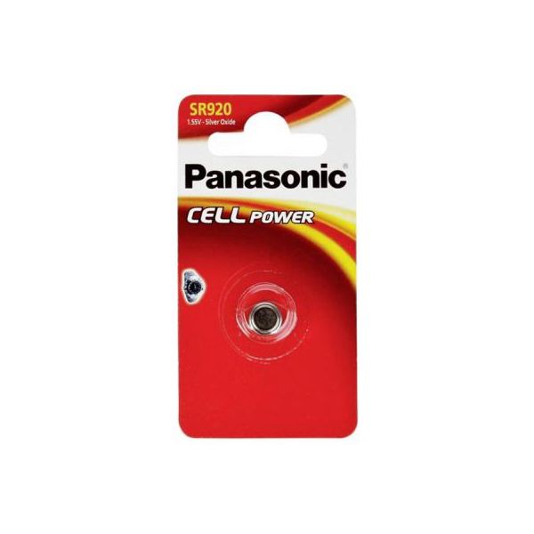 Батарейка Panasonic SR920 * 1 Silver Oxide (SR-920EL/1B)