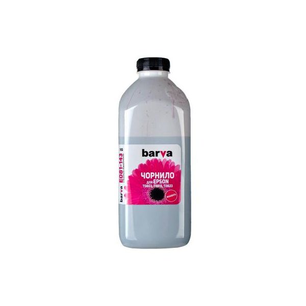 Чорнило Barva EPSON T0813 MAGENTA 1кг (E081-143)