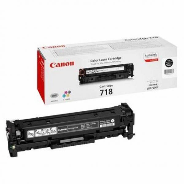 Картридж Canon 718 LBP-7200/ MF-8330/ 8350 black (2662B002)