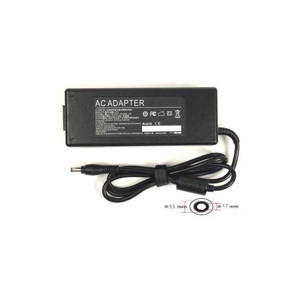 Блок живлення до ноутбуку PowerPlant ACER 220V, 19V 120W 6.32A (5.5*1.7) (AC120F5517)