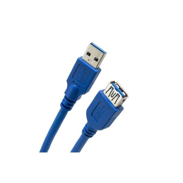 Дата кабель USB 3.0 AM-AF 1.5m 28 AWG, Super Speed Extradigital (KBU1632)