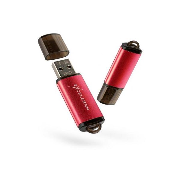 USB флеш накопичувач eXceleram 16GB A3 Series Red USB 3.1 Gen 1 (EXA3U3RE16)