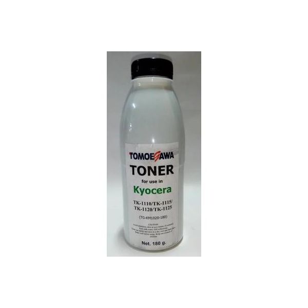 Тонер KYOCERA TK-1110/TK-1115/TK-1120/TK-1125, 180г Tomoegawa (TG-KM1020-180)