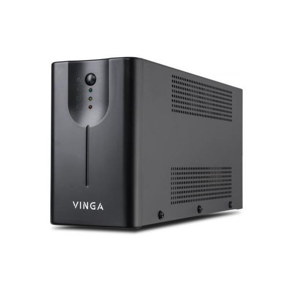 Пристрій безперебійного живлення Vinga LED 1500VA metal case (VPE-1500M)