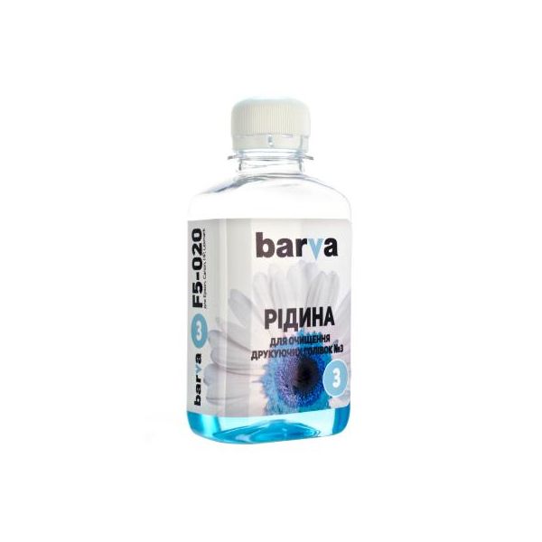 Рідина для очистки Barva №3 для CANON/EPSON/HP/LEXMARK (Pigment) 180г (F5-020)