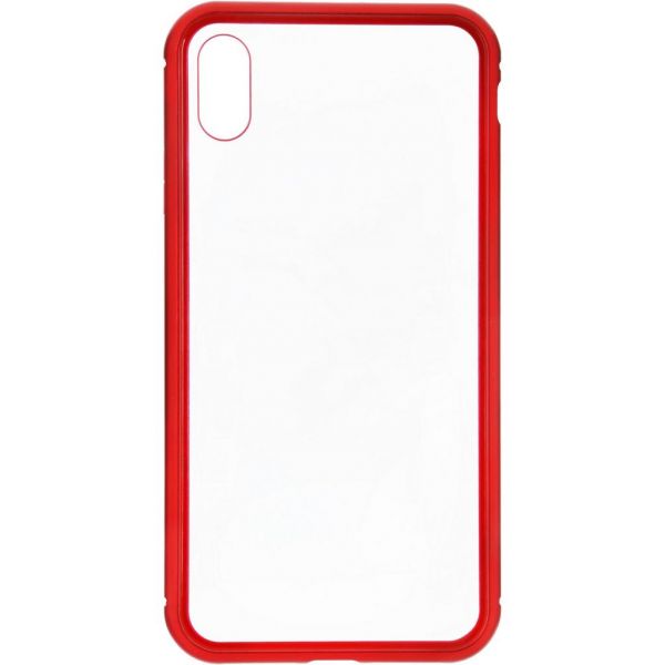 Чохол до моб. телефона Armorstandart Magnetic Case 1 Gen. iPhone XS Max Clear/Red (ARM53391)