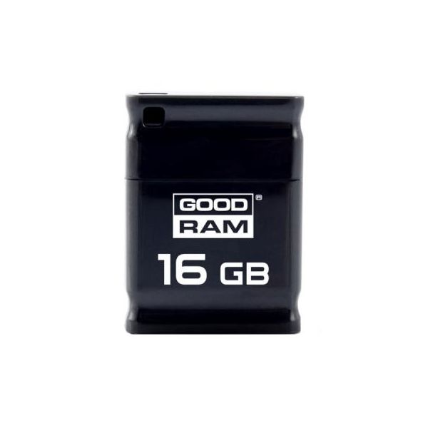 USB флеш накопичувач Goodram 16GB UPI2 Piccolo Black USB 2.0 (UPI2-0160K0R11)