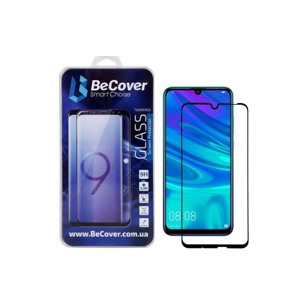 Скло захисне BeCover Full Glue & Cover Huawei P Smart 2019 Black (703136)