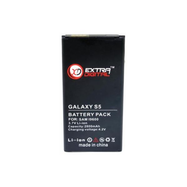 Акумуляторна батарея для телефону Extradigital Samsung GT-i9600 Galaxy S5 (2800 mAh) (BMS1152)