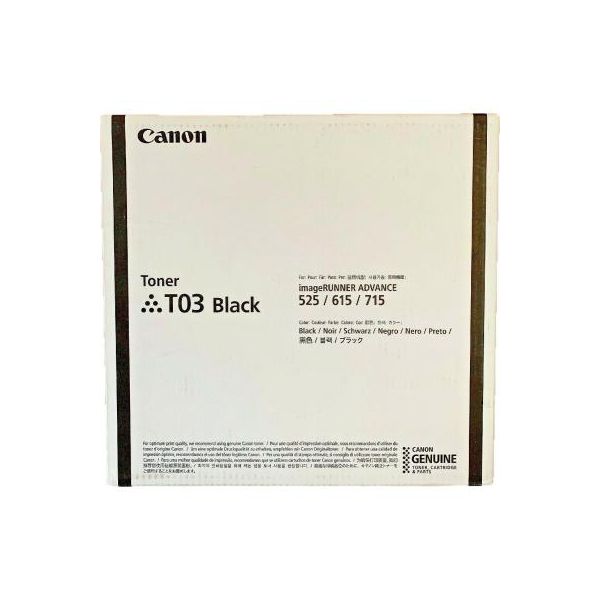 Тонер-картридж Canon T03 Black, iRA 525/615/715 (2725C001AA)