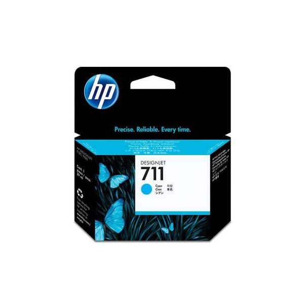 Картридж HP DJ No.711 DesignJet 120/520 3-Pack Cyan (CZ134A)