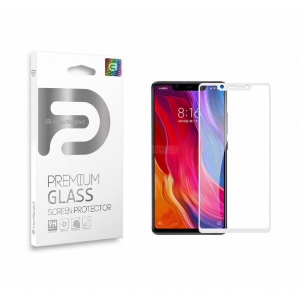 Скло захисне Armorstandart для Xiaomi Mi 8 SE White (ARM52301)