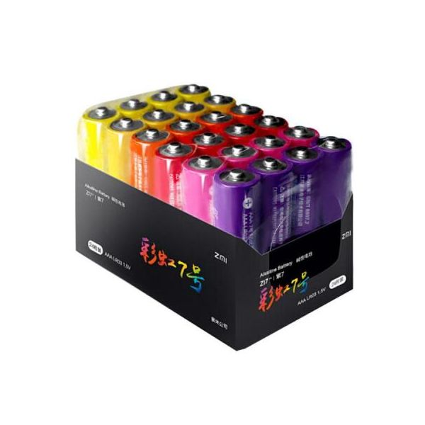 Батарейка ZMI ZI5 Rainbow AA batteries * 24 (Р30402)