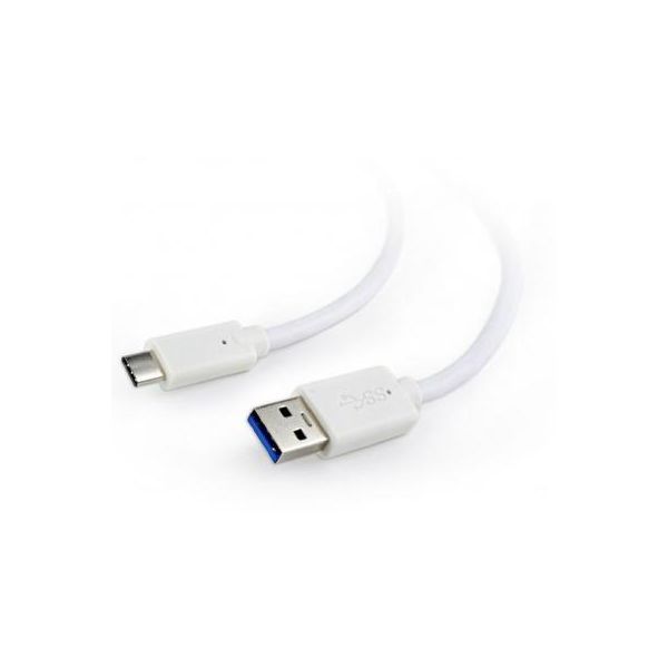 Дата кабель USB 3.0 AM to Type-C 0.1m Cablexpert (CCP-USB3-AMCM-W-0.1M)