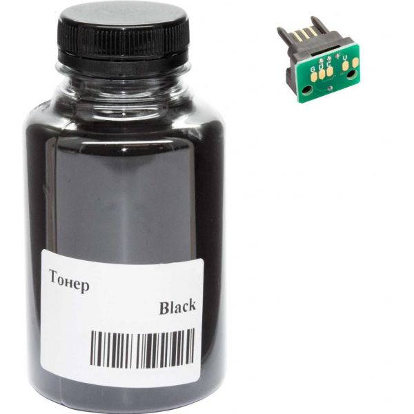 Тонер Sharp AR-160/161/200/205, 610г, chip 15K, Black AHK (3203485)