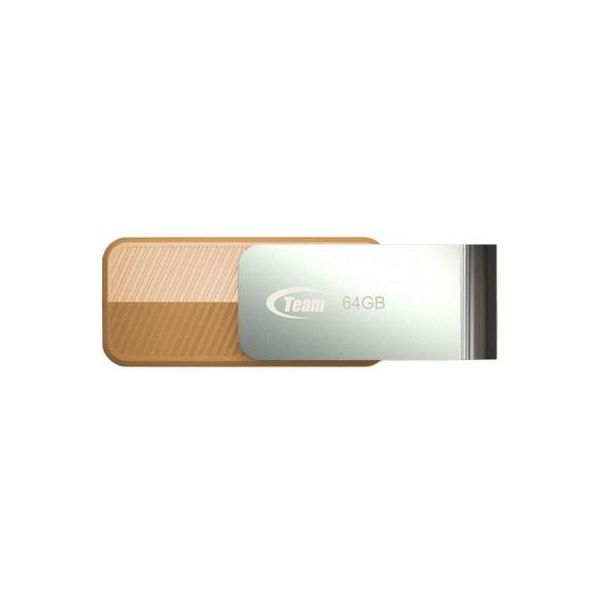USB флеш накопичувач Team 64GB C143 Brown USB 3.0 (TC143364GN01)