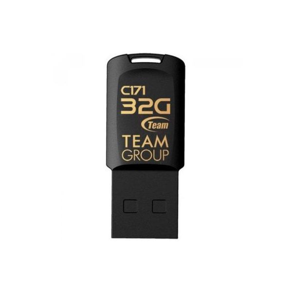 USB флеш накопичувач Team 32GB C171 Black USB 2.0 (TC17132GB01)