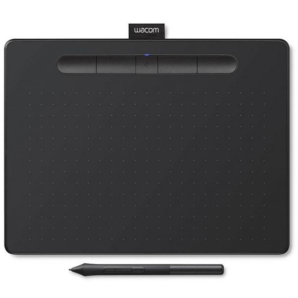 Графічний планшет Wacom Intuos M Bluetooth black (CTL-6100WLK-N)