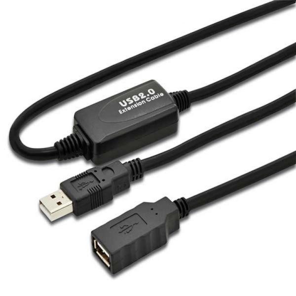 Дата кабель USB 2.0 AM/AF Digitus (DA-73100-1)