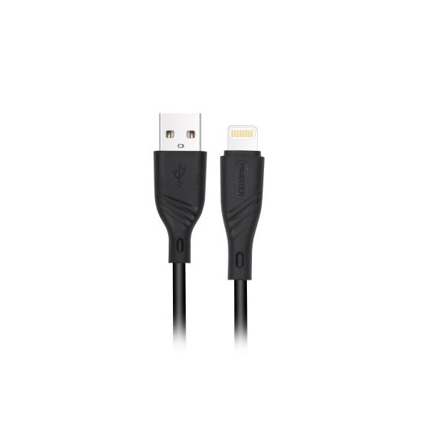 Дата кабель USB 2.0 AM to Lightning 1.0m Maxxter (UB-L-USB-02-1m)