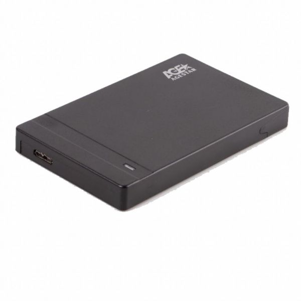 Кишеня зовнішня AgeStar 2.5", USB3.0, черный (3UB2P3)