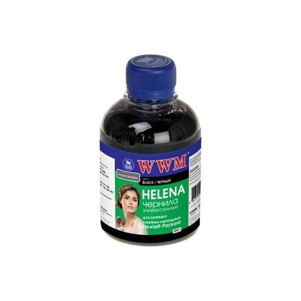 Чорнило WWM HP UNIVERSAL HELENA Black (HU/B)