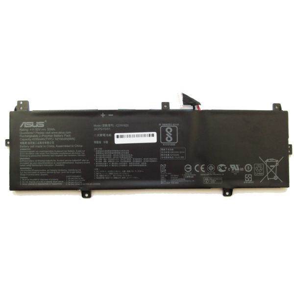 Акумулятор до ноутбука ASUS UX430 C31N1620, 4335mAh (50Wh), 3cell, 11.55V, Li-Pol, черна (A47298)