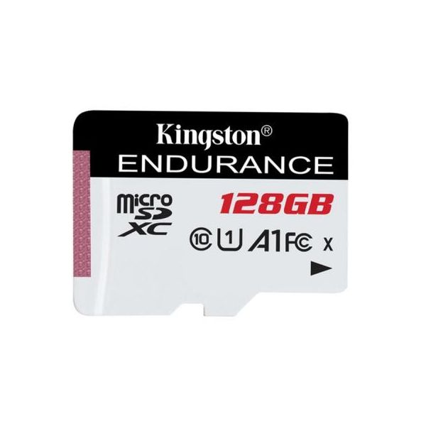 Карта пам'яті Kingston 128GB microSDXC class 10 UHS-I U1 A1 High Endurance (SDCE/128GB)