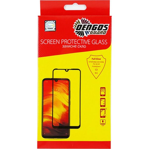 Скло захисне Dengos Full Glue Samsung Galaxy S20 FE, black frame (TGFG-154)