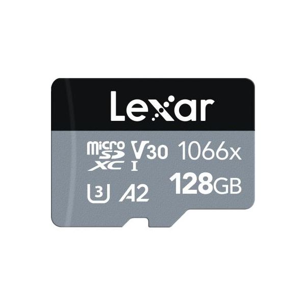 Карта пам'яті Lexar 128GB microSDXC class 10 UHS-I 1066x Silver (LMS1066128G-BNANG)