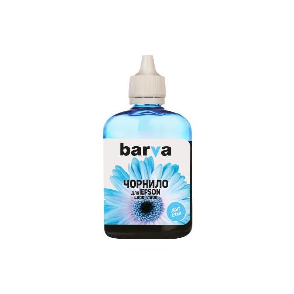 Чорнило Barva EPSON L800/L810/L850/L1800 (T6735) 90г LIGHT CYAN (L800-416)
