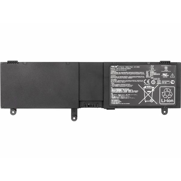 Акумулятор до ноутбука ASUS N550 Series (C41-N550) 15V 59Wh PowerPlant (NB430680)