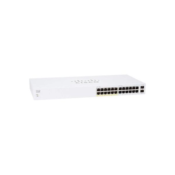 Комутатор мережевий Cisco CBS110-24PP-EU