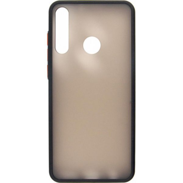 Чохол до моб. телефона Dengos Matt Huawei Y6P, black (DG-TPU-MATT-54) (DG-TPU-MATT-54)