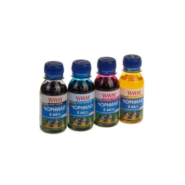 Чорнило WWM EPSON L110/L210/L355 B/C/M/Y (E64SET4-2)