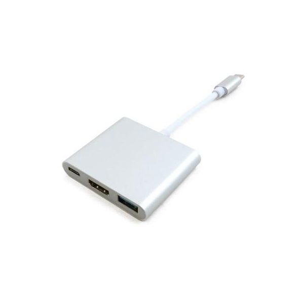 Порт-реплікатор Extradigital USB Type-C to HDMI/USB 3.0/Type-C (0.15m) (KBH1691)