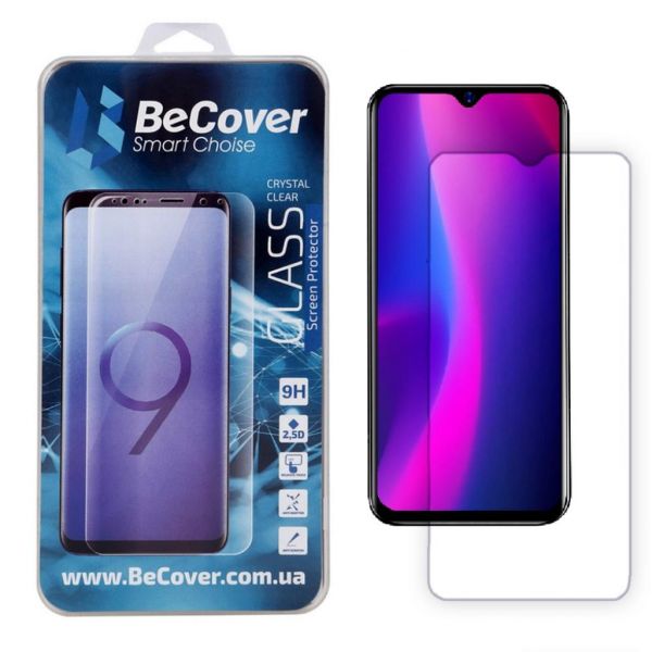 Скло захисне BeCover Blackview A60 Crystal Clear Glass (704163)