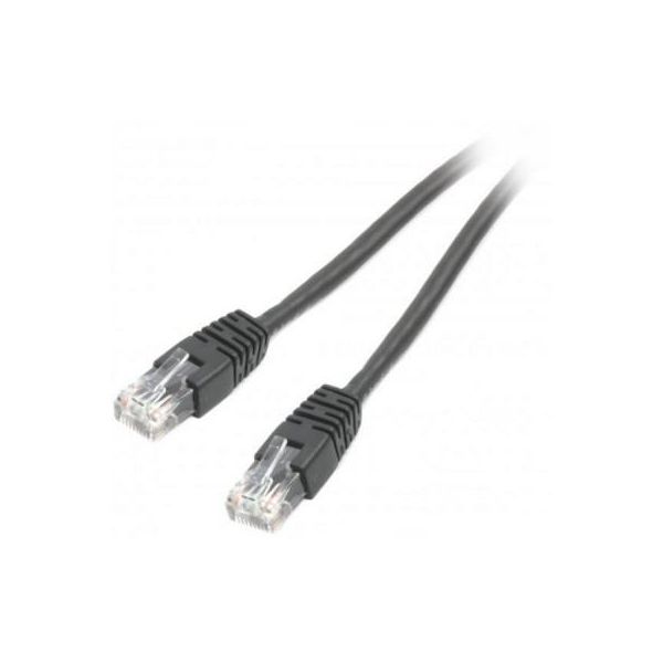 Патч-корд 0.5м UTP cat 6 Cablexpert (PP6U-0.5M/BK)