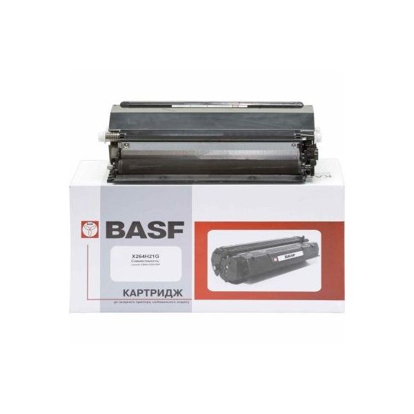 Картридж BASF для Lexmark X264/X363/X364 аналог X264H21G Black (KT-X264H21G)