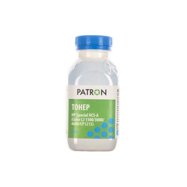 Тонер HP CLJ 1500/3000/4600/CP1215) CYAN 100г Patron (HCS-A-C-100)