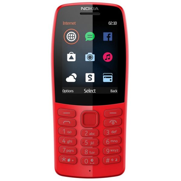 Мобільний телефон Nokia 210 DS Red (16OTRR01A01)