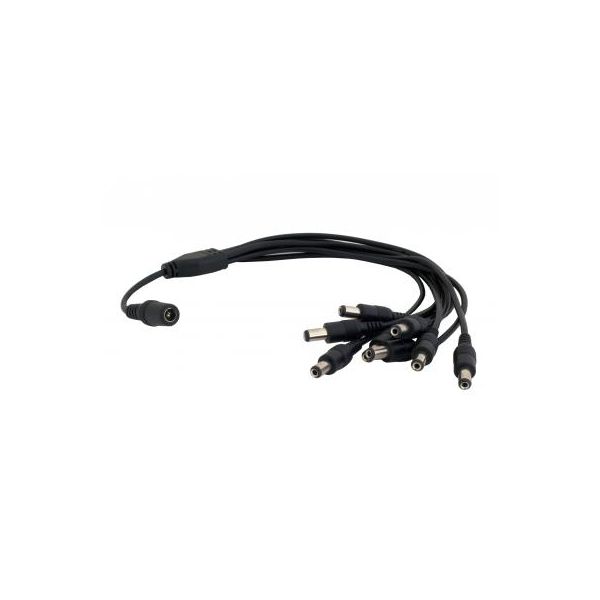 Розгалужувач живлення Greenvision GV-DCS 1/8, 12V, DC (25шт) (3590)