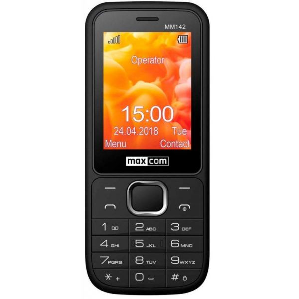 Мобільний телефон Maxcom MM142 Black